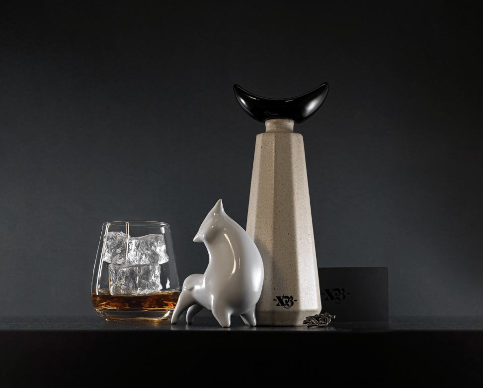 龍舌蘭酒紀(jì)念瓶設(shè)計(jì)：海伊工作室（Hi Estudio）設(shè)計(jì)的布拉米多（Bramido）龍舌蘭酒限量版酒瓶，致敬十年卓越歷程。